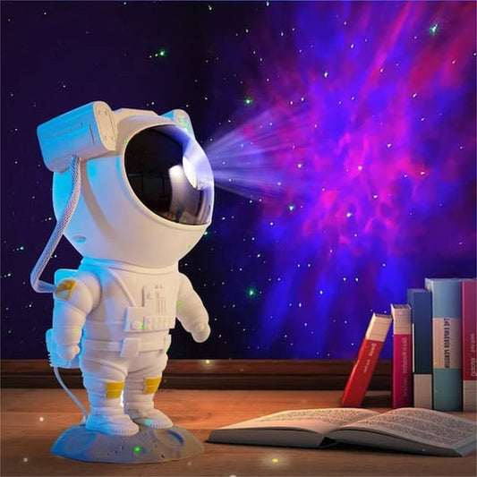 Astronaut Galaxy Projector - 360 Magnetic Head Rotation, Remote Control